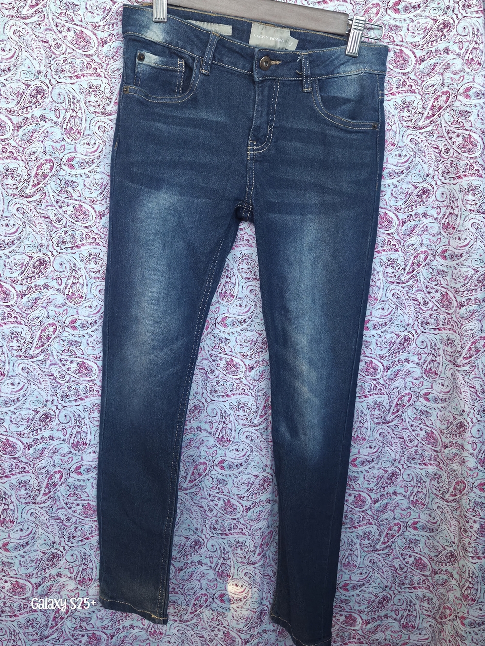 Lucky Brand Kids 12 Dark Blue Skinny Jeans